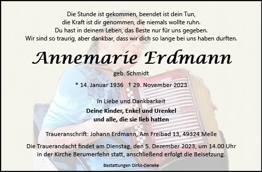 Annemarie Erdmann
