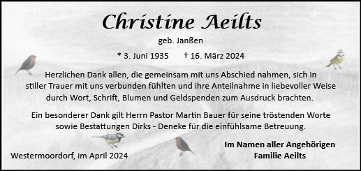 Christine Aeilts