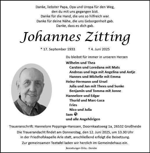 Johannes Zitting