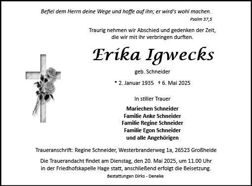Erika Igwecks