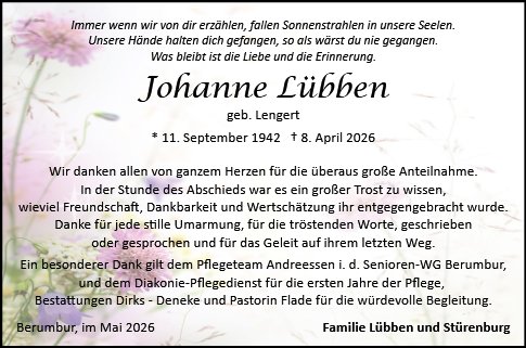 Johanne Lübben