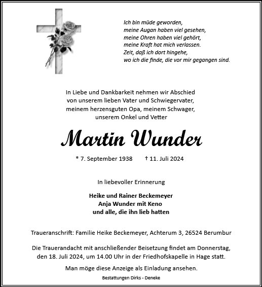 Martin Wunder