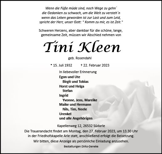 Tini Kleen