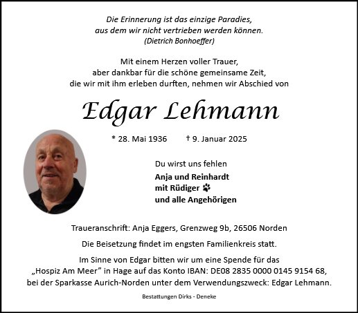 Edgar Lehmann