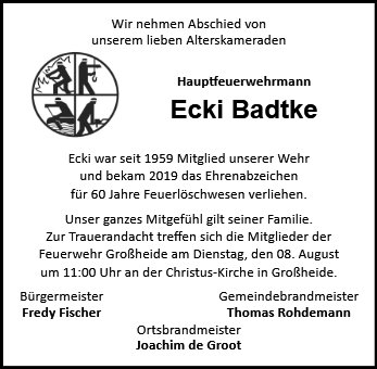 Ekkehard Badtke