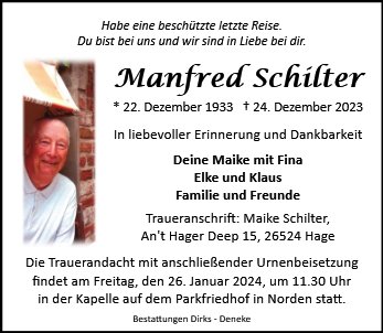 Manfred Schilter