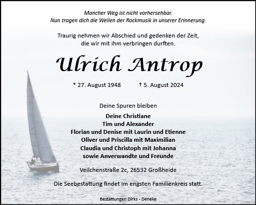 Ulrich Antrop