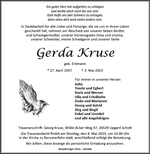 Gerda Kruse