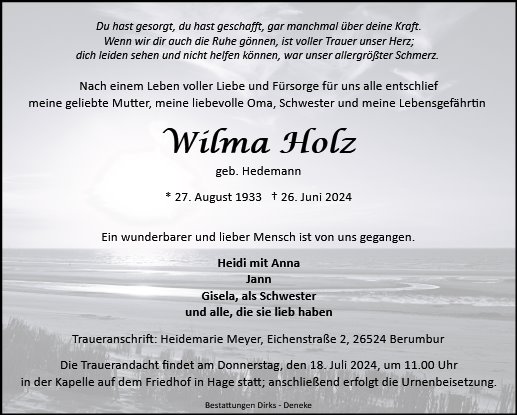 Wilma Holz