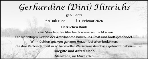Gerhardine Hinrichs