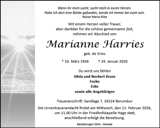 Marianne Harries