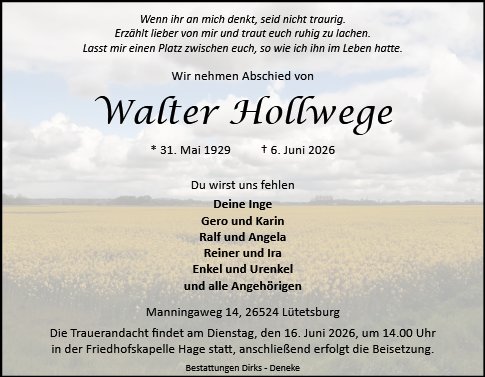 Walter Hollwege