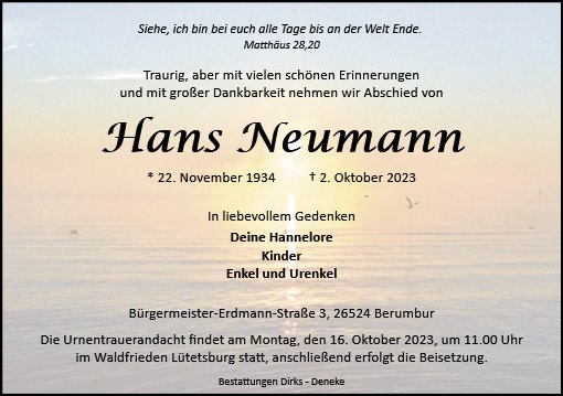 Hans Neumann