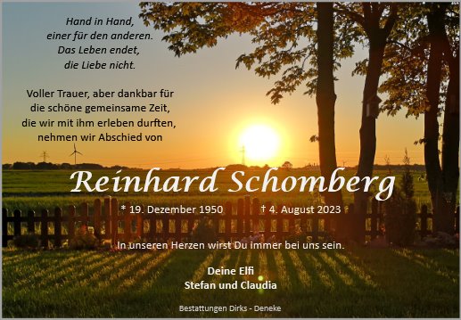 Reinhard Schomberg