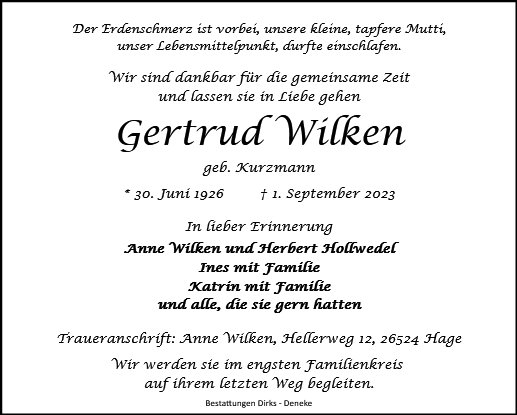 Gertrud Wilken