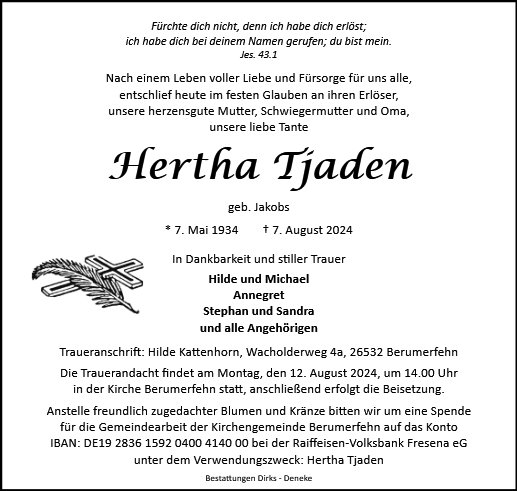 Hertha Tjaden