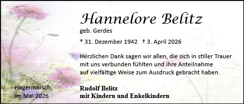 Hannelore Belitz
