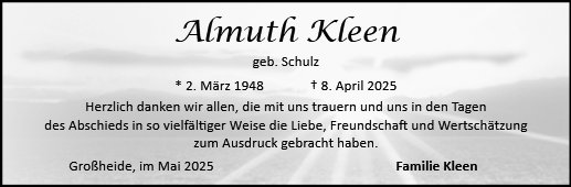 Allmuth Kleen