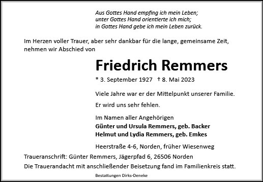 Friedrich Remmers
