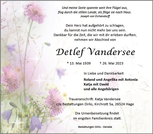 Detlef Vandersee