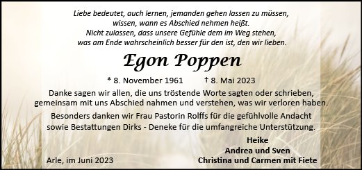 Egon Poppen