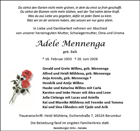 Adele Mennenga
