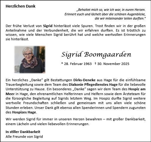 Sigrid Boomgaarden