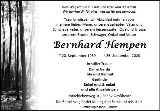 Bernhard Hempen