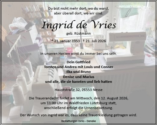 Ingrid de Vries