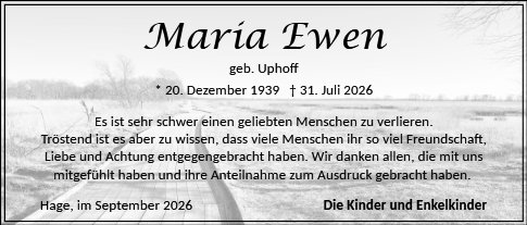 Maria Ewen