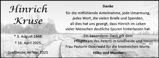 Hinrich Kruse
