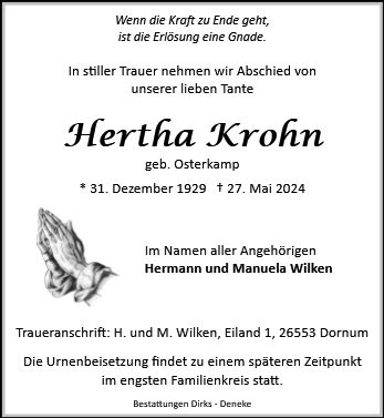 Hertha Krohn