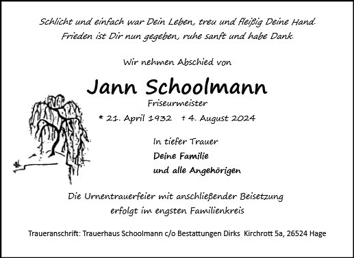 Jann Schoolmann