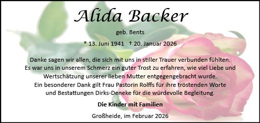 Alida Backer
