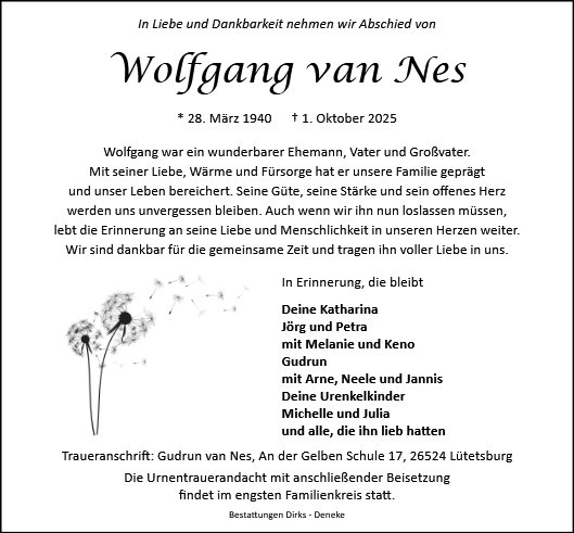 Wolfgang Van Nes