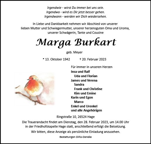 Marga Burkart