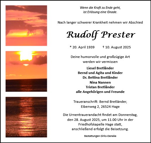 Rudolf Prester