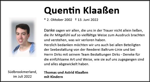 Quentin Klaaßen