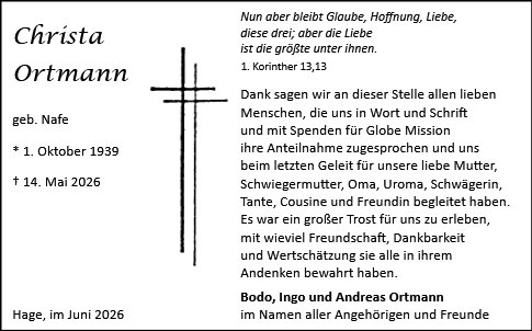 Christa Ortmann