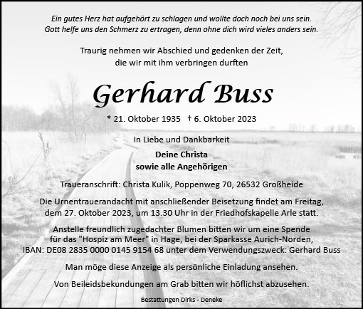 Gerhard Buß