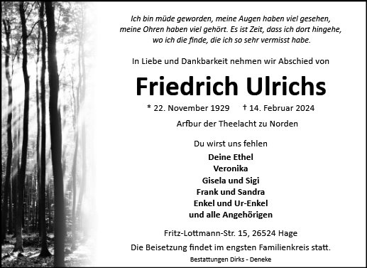 Friedrich Ulrichs
