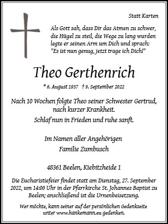 Theo Gerthenrich