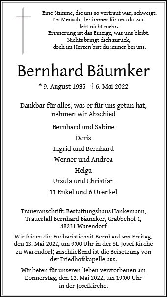Bernhard Bäumker