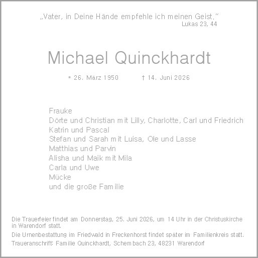 Michael Quinckhardt