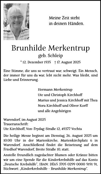 Brunhilde Merkentrup