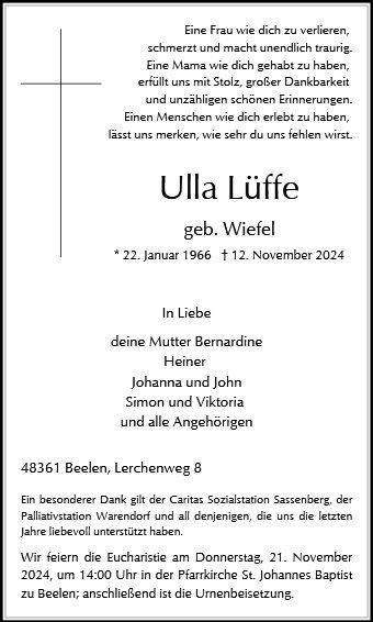 Ulla Lüffe