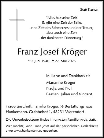 Franz Josef Kröger