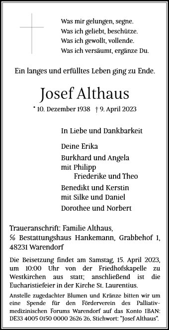 Josef Althaus