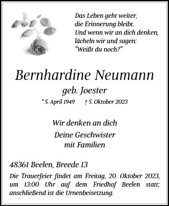 Bernhardine Neumann