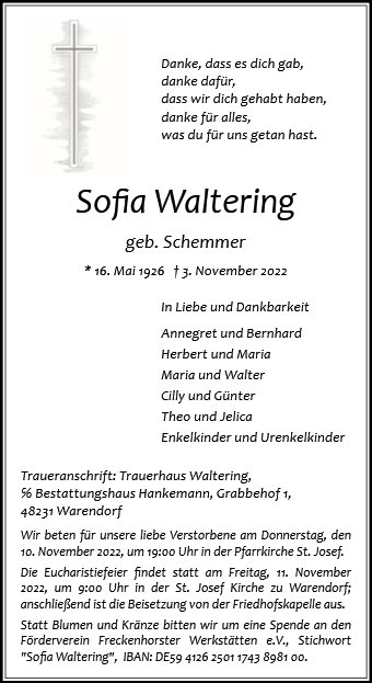 Sofia Waltering